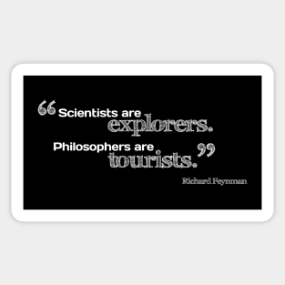 Scientists and Philosophers Sticker